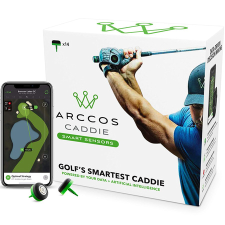 ARCCOS Caddie Smart Sensors Golf Performance Tracking System 855075005111